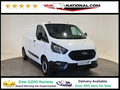 Used Ford Transit Custom 130 HP (95 kW) 2023 White Van