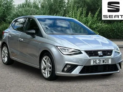 Used Seat Ibiza FR 110 HP (80 kW) 2021 Silver Hatchback