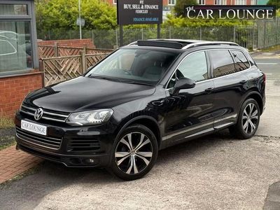 Black Used 2014 VW Touareg R-line SUV | £10,495 (Fair price)