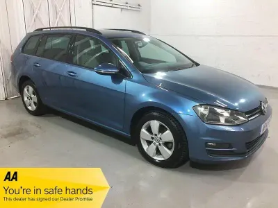 Używany VW Golf VII SE 150 KM (110 kW) 2014 Niebieski Kombi