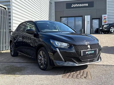Used Peugeot e-208 Allure Premium 100 kW (136 HP) 2022 Black Hatchback