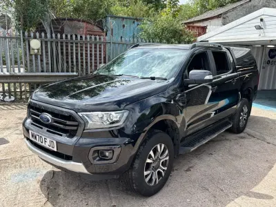 Used Ford Ranger Wildtrack 213 HP (156 kW) 2020 Black Pickup