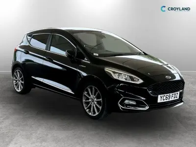 Used Ford Fiesta Vignale 125 HP (91 kW) 2019 Black Hatchback