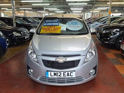 Used Chevrolet Spark LS 2012 Silver Hatchback