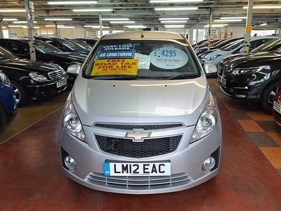 Silver Used 2012 Chevrolet Spark LS Hatchback | £3,495 (Expensive)