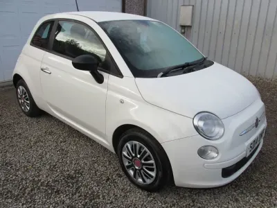 Używany Fiat 500 Pop 69 KM (50 kW) 2014 Biały Hatchback