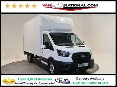 Used Ford Transit 130 HP (95 kW) 2023 White Cabriolet