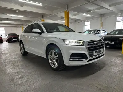 Used Audi Q5 S-Line 190 HP (139 kW) 2018 White SUV