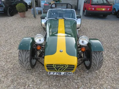 Used Caterham Seven 1989 Green Cabriolet