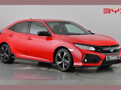 Used Honda Civic Sport 182 HP (133 kW) 2018 Rallye red Hatchback