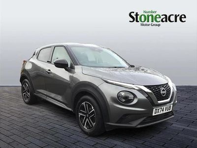 Used Nissan Juke N-Connecta 112 HP (82 kW) 2024 Grey SUV