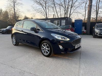Used Ford Fiesta Zetec 70 HP (51 kW) 2018 Blue Hatchback