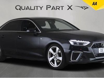 Used Audi A4 S-Line 163 HP (119 kW) 2021 Black Sedan