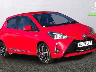 Red Used 2019 Toyota Yaris Hybrid Hatchback | £13,099 (Good price)