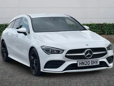 Used Mercedes CLA200 AMG Line Premium 2020 White Coupe