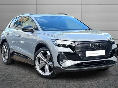 Used Audi Q4 e-tron Black Edition 207 kW (282 HP) 2024 Pebble grey SUV
