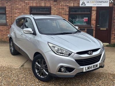 Silver Used 2014 Hyundai ix35 SE SUV | £7,500 (Fair price)