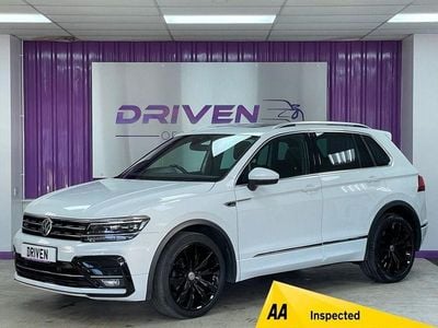White Used 2018 VW Tiguan R-line SUV | £18,750 (Good price)