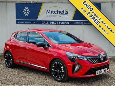 Used Renault Clio V Techno 143 HP (105 kW) 2024 Flame red  Hatchback