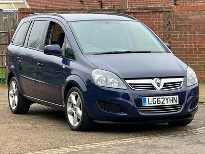 Used Vauxhall Zafira 115 HP (84 kW) 2012 Blue MPV