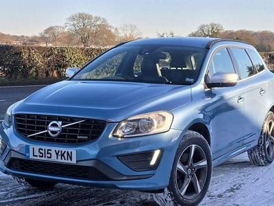 Blue Used 2015 Volvo XC60 R-Design SUV | £9,495 (Fair price)