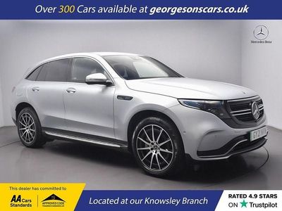 Silver Used 2021 Mercedes EQC400 AMG line SUV | £21,995 (Good price)