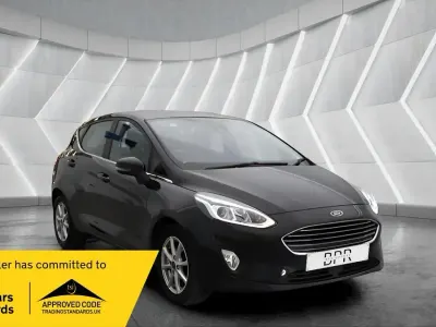Used Ford Fiesta Zetec 98 HP (72 kW) 2018 Black Hatchback