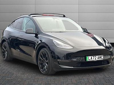 Black Used 2022 Tesla Model Y Long Range AWD SUV | £26,290 (Fair price)