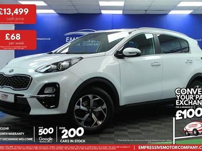 White Used 2019 Kia Sportage SUV | £13,499 (Fair price)