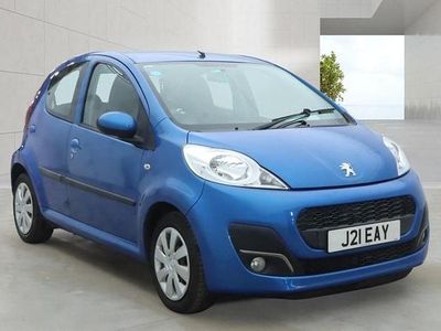 Used Peugeot 107 Active 68 HP (50 kW) 2014 Blue Hatchback