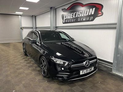 Begagnad Mercedes A35 AMG Premium 2019 Svart Halvkombi
