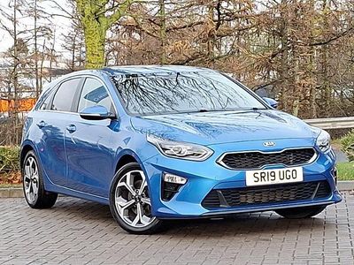 Blue Used 2019 Kia Ceed Hatchback | £13,498 (Fair price)