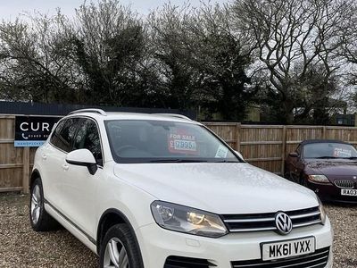 Used VW Touareg SE 245 HP (180 kW) 2011 White SUV
