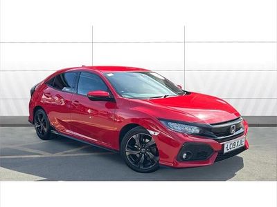 Used Honda Civic Sport 182 HP (133 kW) 2019 Red Hatchback