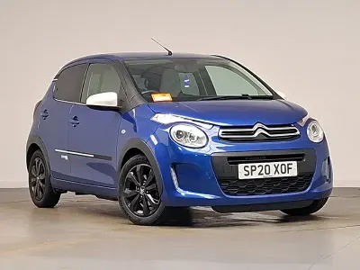 Used Citroën C1 72 HP (52 kW) 2020 Blue Hatchback