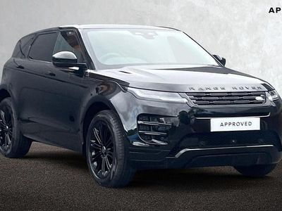 Used Land Rover Range Rover evoque SE Dynamic 2025 Santorini black SUV