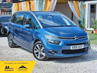 Używany Citroën Grand C4 Picasso Exclusive 2016 Niebieski Minivan