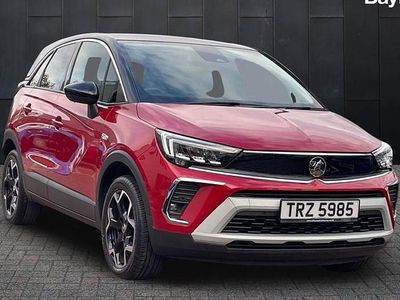 Used Vauxhall Crossland Edition 110 HP (80 kW) 2021 Red SUV