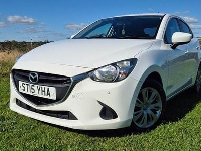 White Used 2015 Mazda 2 Hatchback | £3,850 (Fair price)