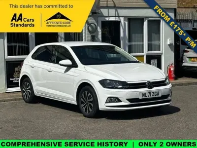 Used VW Polo Active 95 HP (69 kW) 2021 White Hatchback