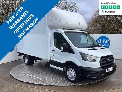 Used Ford Transit 130 HP (95 kW) 2022 White Cabriolet