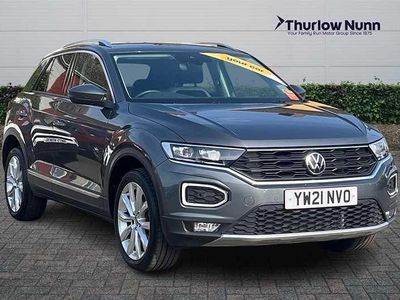 Used VW T-Roc SEL 150 HP (110 kW) 2021 Grey SUV