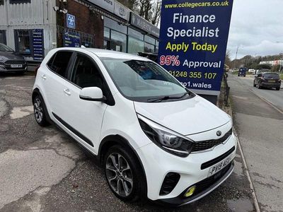 Begagnad Kia Picanto X-Line 84 HK (61 kW) 2019 Vit Halvkombi
