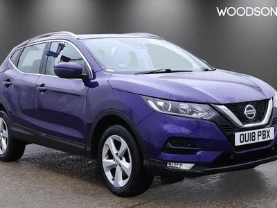 Blue Used 2018 Nissan Qashqai Acenta SUV | £7,150 (Good price)