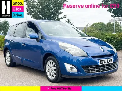 Used Renault Grand Scénic III Privilege 106 HP (77 kW) 2010 Blue MPV