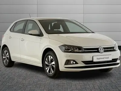 Used VW Polo Match 95 HP (69 kW) 2021 White Hatchback