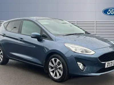 Used Ford Fiesta Trend 95 HP (69 kW) 2021 Blue Hatchback