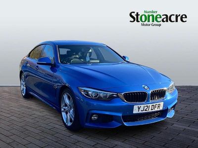 Blue Used 2021 BMW 420 Gran Coupé M Sport Coupe | £17,557