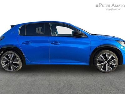 Used Peugeot e-208 Premium 98 kW (134 HP) 2022 Blue Hatchback
