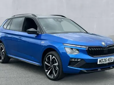 Used Skoda Kamiq Monte Carlo 150 HP (110 kW) 2026 Metallic  race blue SUV